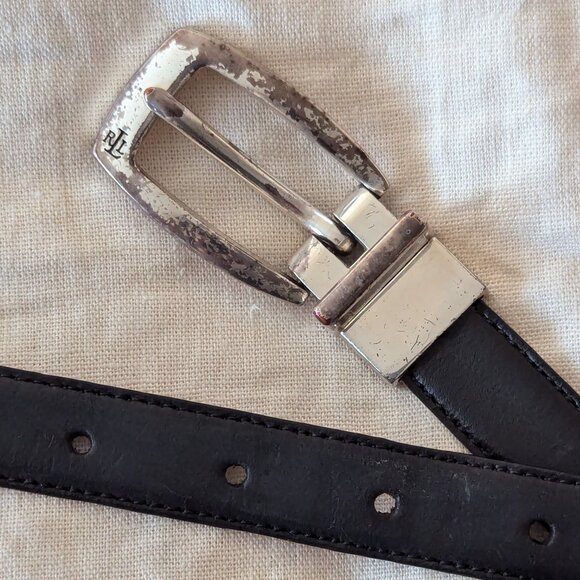 Ralph Lauren Accessories - Ralph Lauren Black Belt 30in - 34in
